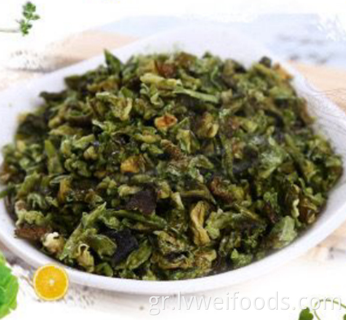 Αφυδατωμένο πράσινο πιπέρι κόκκους Dehydrated Green Pepper Granules